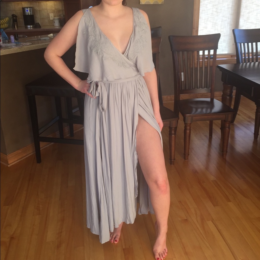 Free People wrap dress